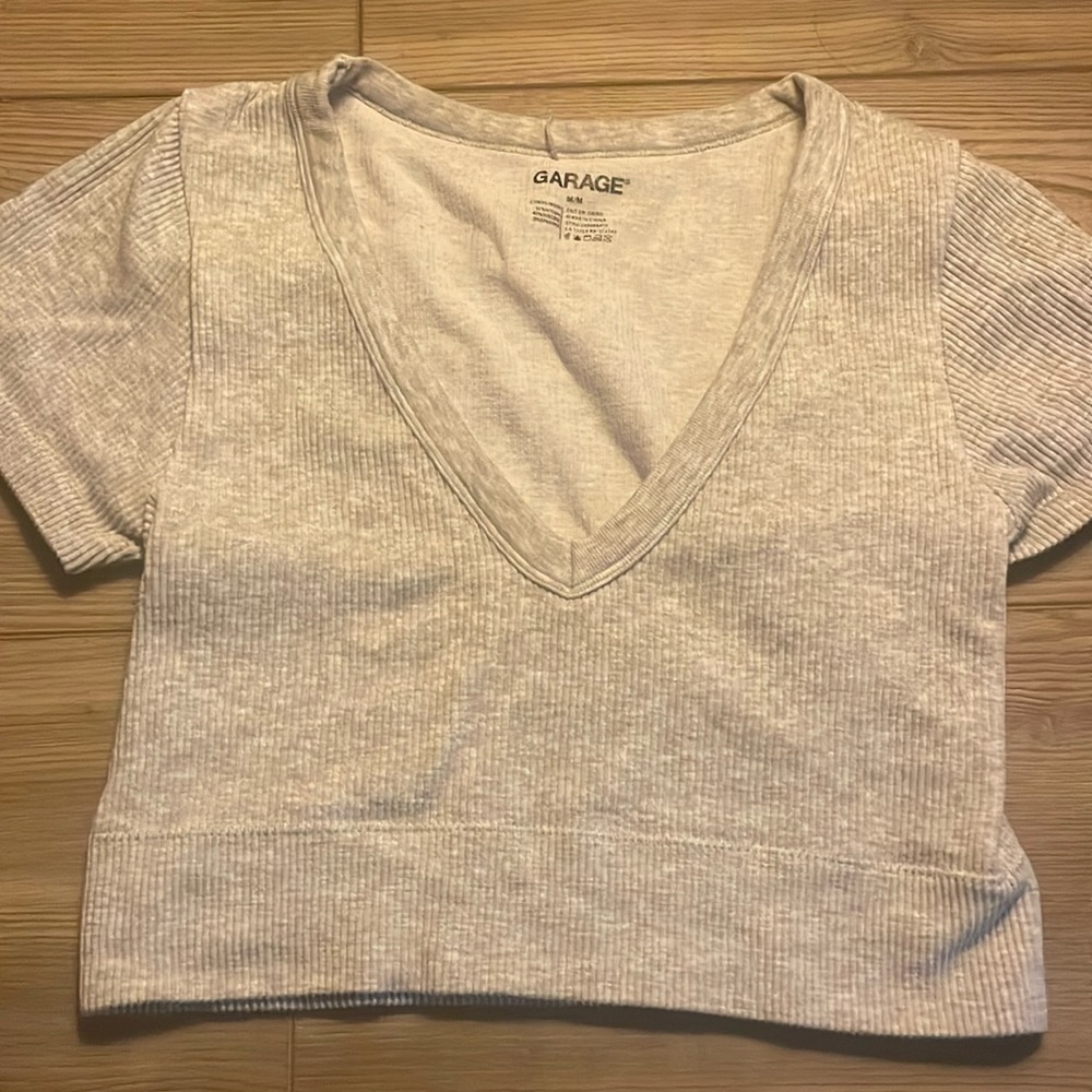 garage crop top